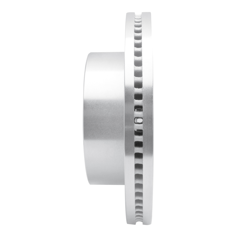 Ford F-450 Super Duty Brake Rotor (1) - Front Right - R1 Concepts - Drilled & Slotted - Silver - `05-`12